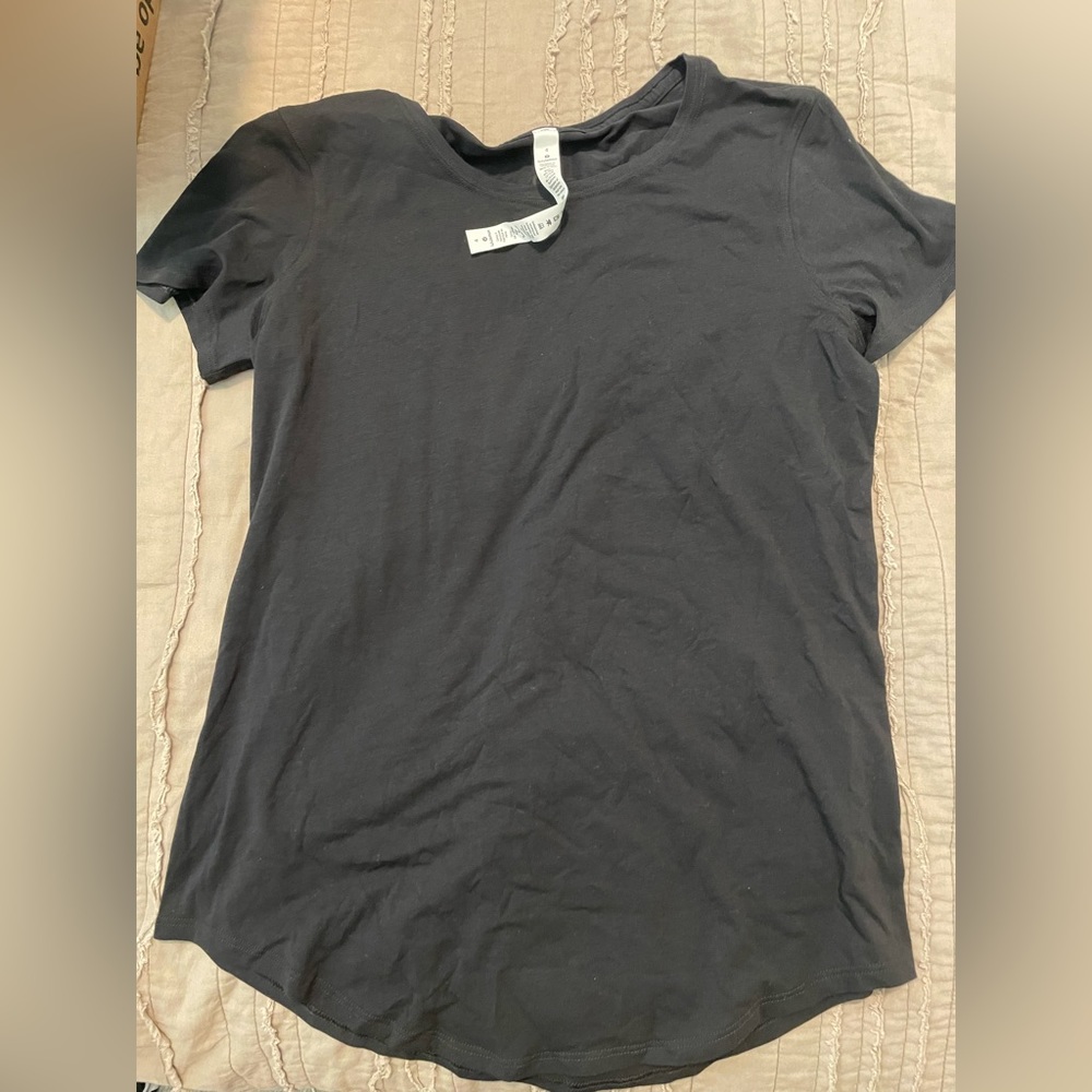 Lululemon Casual Black tee - Love Crewneck tee